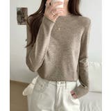 ベーシックニットカットソー きれいめ シンプルニットインナー | SUNSHINE CLOSET | 詳細画像18 