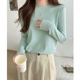 ベーシックニットカットソー きれいめ シンプルニットインナー | SUNSHINE CLOSET | 詳細画像22 
