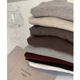 ベーシックニットカットソー きれいめ シンプルニットインナー | SUNSHINE CLOSET | 詳細画像28 