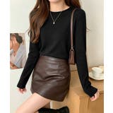 ベーシックニットカットソー きれいめ シンプルニットインナー | SUNSHINE CLOSET | 詳細画像9 