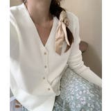Vネック ニットカーディガン韓国風ニット | SUNSHINE CLOSET | 詳細画像10
