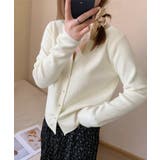 Vネック ニットカーディガン韓国風ニット | SUNSHINE CLOSET | 詳細画像13