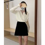 Vネック ニットカーディガン韓国風ニット | SUNSHINE CLOSET | 詳細画像15