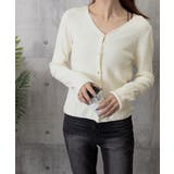 Vネック ニットカーディガン韓国風ニット | SUNSHINE CLOSET | 詳細画像18