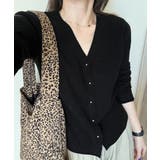 Vネック ニットカーディガン韓国風ニット | SUNSHINE CLOSET | 詳細画像5