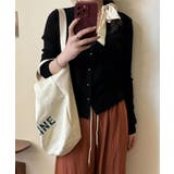 Vネック ニットカーディガン韓国風ニット | SUNSHINE CLOSET | 詳細画像8