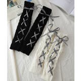 レースアップニットレッグウォーマー暖かい | SUNSHINE CLOSET | 詳細画像13 