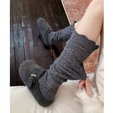 クロシェ編みロングソックス 透かし柄ハイソックス美脚 おしゃれ靴下 | SUNSHINE CLOSET | 詳細画像2 