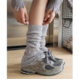 秋冬リブ編みニットレッグカバー 暖かルーズソックス韓国ガーリーバレエコア あった… | SUNSHINE CLOSET | 詳細画像13