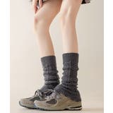 秋冬リブ編みニットレッグカバー 暖かルーズソックス韓国ガーリーバレエコア あった… | SUNSHINE CLOSET | 詳細画像15
