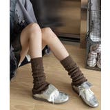 秋冬リブ編みニットレッグカバー 暖かルーズソックス韓国ガーリーバレエコア あった… | SUNSHINE CLOSET | 詳細画像17