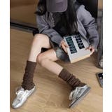秋冬リブ編みニットレッグカバー 暖かルーズソックス韓国ガーリーバレエコア あった… | SUNSHINE CLOSET | 詳細画像19