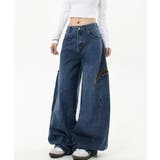 レトロ風ロングパンツ レディース ハイウエスト | SUNSHINE CLOSET | 詳細画像14 