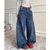 レトロ風ロングパンツ レディース ハイウエスト | SUNSHINE CLOSET | 詳細画像6 
