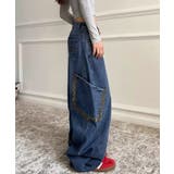 レトロ風ロングパンツ レディース ハイウエスト | SUNSHINE CLOSET | 詳細画像8 