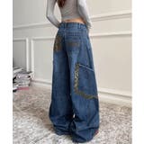 レトロ風ロングパンツ レディース ハイウエスト | SUNSHINE CLOSET | 詳細画像9 