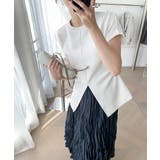 フロントスリットtシャツレディース韓国風 | ANGELCLOSET | 詳細画像10