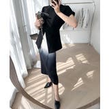 フロントスリットtシャツレディース韓国風 | ANGELCLOSET | 詳細画像11