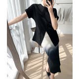 フロントスリットtシャツレディース韓国風 | ANGELCLOSET | 詳細画像13