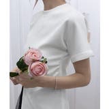 フロントスリットtシャツレディース韓国風 | ANGELCLOSET | 詳細画像15