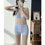 レディース体型カバーセパレート水着 フリルヘムワンピ リゾートビキニ韓国風フェミ… | SUNSHINE CLOSET | 詳細画像19