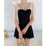 大人可愛い体型カバー水着 背中見せ 海水浴大人っぽい水着フェミニン | SUNSHINE CLOSET | 詳細画像10 