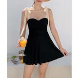 大人可愛い体型カバー水着 背中見せ 海水浴大人っぽい水着フェミニン | SUNSHINE CLOSET | 詳細画像2 