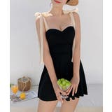 大人可愛い体型カバー水着 背中見せ 海水浴大人っぽい水着フェミニン | SUNSHINE CLOSET | 詳細画像9 