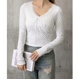 ショート丈インナートップス 小花柄と無地 リブTシャツ | SUNSHINE CLOSET | 詳細画像20 