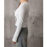 ショート丈インナートップス 小花柄と無地 リブTシャツ | SUNSHINE CLOSET | 詳細画像22 