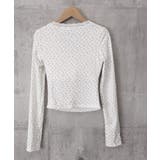 ショート丈インナートップス 小花柄と無地 リブTシャツ | SUNSHINE CLOSET | 詳細画像26 