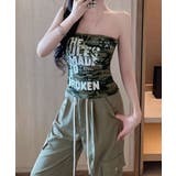 オフショルダーロゴtレディース 落ちないイラストチューブトップずれない ストリー… | SUNSHINE CLOSET | 詳細画像13 
