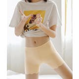 レディース 波型ヘムインナーパンツ チラ見え防止ショーパン | SUNSHINE CLOSET | 詳細画像15 