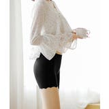 レディース 波型ヘムインナーパンツ チラ見え防止ショーパン | SUNSHINE CLOSET | 詳細画像21 