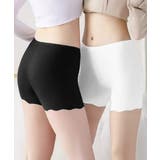 レディース 波型ヘムインナーパンツ チラ見え防止ショーパン | SUNSHINE CLOSET | 詳細画像6 