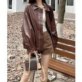 ライダースジャケット レディースブルゾン | SUNSHINE CLOSET | 詳細画像8