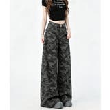 レディース ハイウエストロングパンツ 体型カバー | SUNSHINE CLOSET | 詳細画像14 