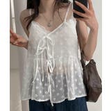 フロントリボンシアーキャミソール レイヤードトップス体型カバー きれいめカジュア… | SUNSHINE CLOSET | 詳細画像11 