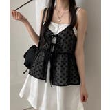 フロントリボンシアーキャミソール レイヤードトップス体型カバー きれいめカジュア… | SUNSHINE CLOSET | 詳細画像18 
