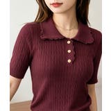 レディース ニットトップス 通勤通学サマーニットプルオーバー | SUNSHINE CLOSET | 詳細画像21 