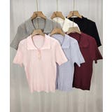 レディース ニットトップス 通勤通学サマーニットプルオーバー | SUNSHINE CLOSET | 詳細画像22 