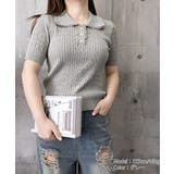 レディース ニットトップス 通勤通学サマーニットプルオーバー | SUNSHINE CLOSET | 詳細画像23 