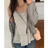 レディース サイドリボン重ね着トップス ペプラム裾 | SUNSHINE CLOSET | 詳細画像16