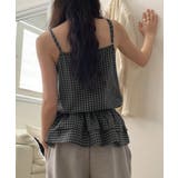 レディース サイドリボン重ね着トップス ペプラム裾 | SUNSHINE CLOSET | 詳細画像19