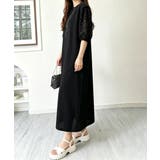 大人の抜け感ワンピレディース 体型カバー 立体花柄レース袖切替ワンピ春夏 | SUNSHINE CLOSET | 詳細画像20 
