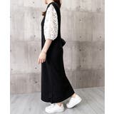 大人の抜け感ワンピレディース 体型カバー 立体花柄レース袖切替ワンピ春夏 | SUNSHINE CLOSET | 詳細画像26 