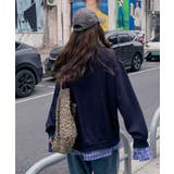 襟付きトレーナービッグシルエットスウェットトップス オーバーサイズ レディース重… | SUNSHINE CLOSET | 詳細画像16 