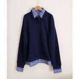 襟付きトレーナービッグシルエットスウェットトップス オーバーサイズ レディース重… | SUNSHINE CLOSET | 詳細画像29 