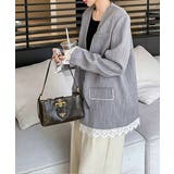 上品フェミニンミドル丈ジャケットウエストマークベルト付ノーカラー羽織り大人可愛い… | SUNSHINE CLOSET | 詳細画像15 