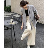 上品フェミニンミドル丈ジャケットウエストマークベルト付ノーカラー羽織り大人可愛い… | SUNSHINE CLOSET | 詳細画像21 